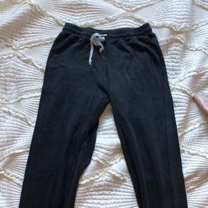 Brandy Melville black sweat/jogger pants